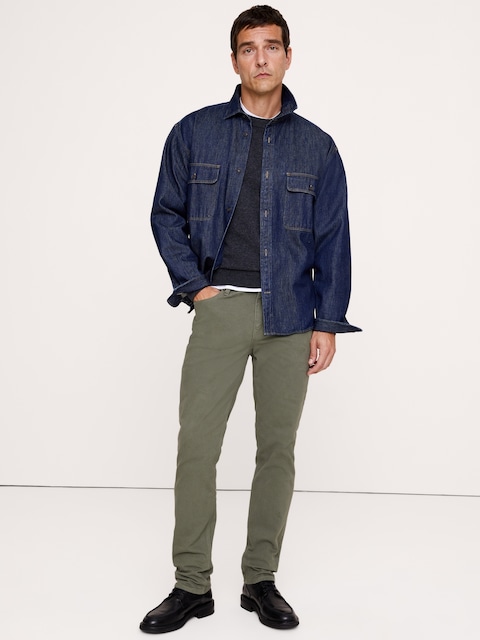 Slim Brushed Traveler Pant