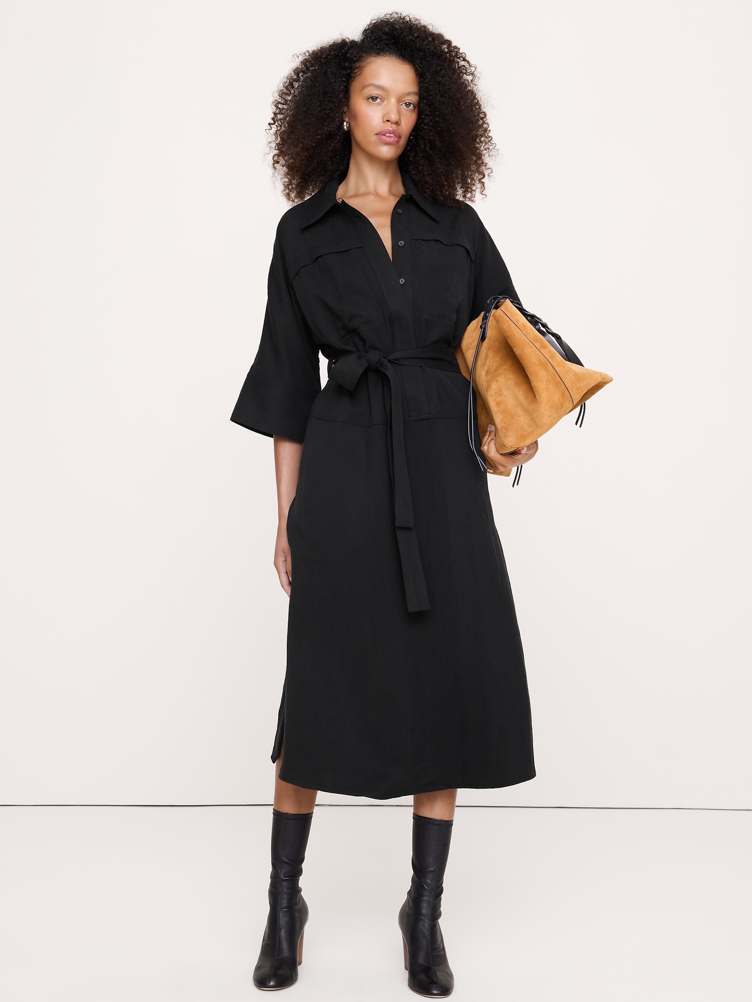 Midi Shirtdresses