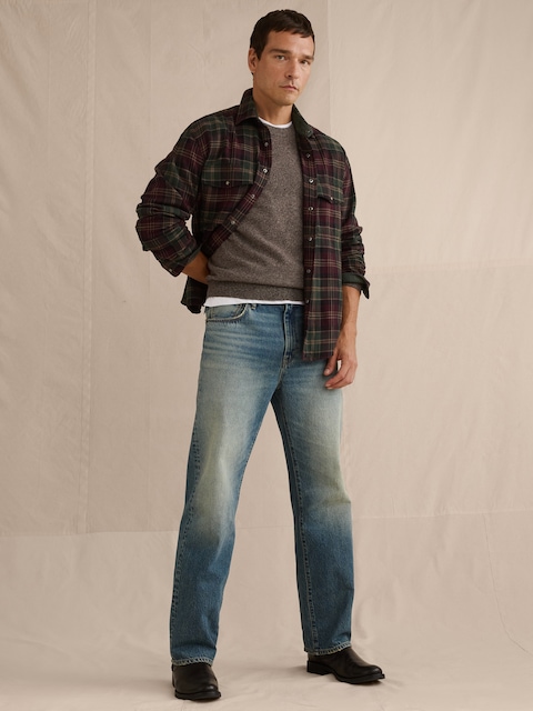Relaxed-Straight Authentic Jean