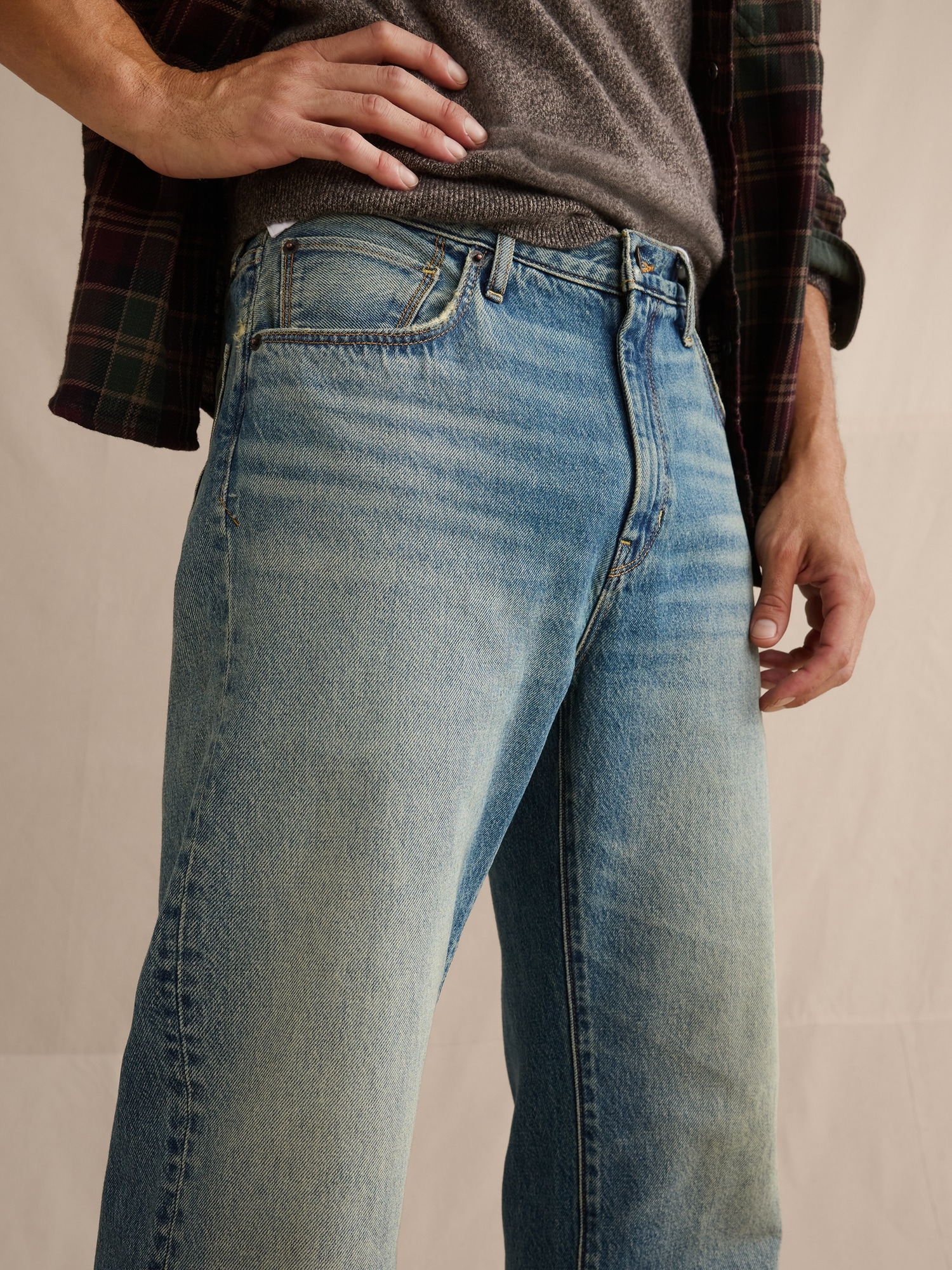 Relaxed-Straight Authentic Jean - thumbnail 9