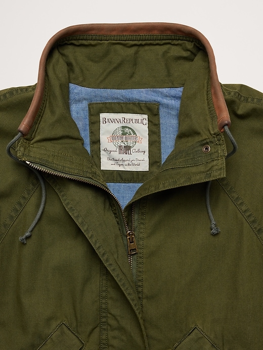 Archive Reissue Cotton Utility Parka | Banana Republic