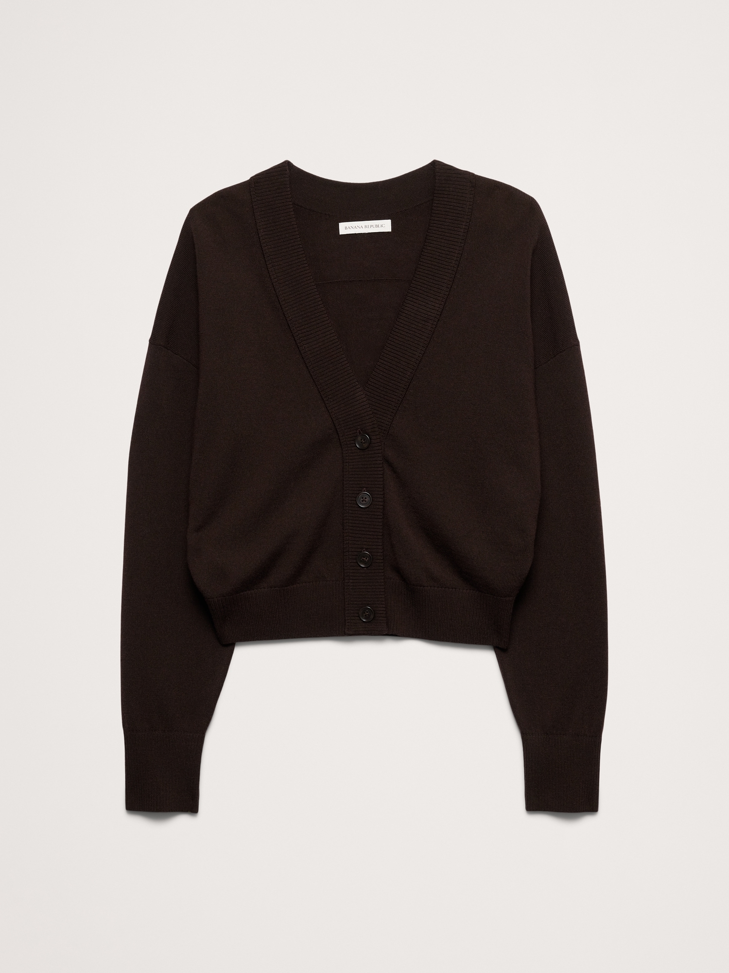 Merino Cardigan Sweater - thumbnail 8