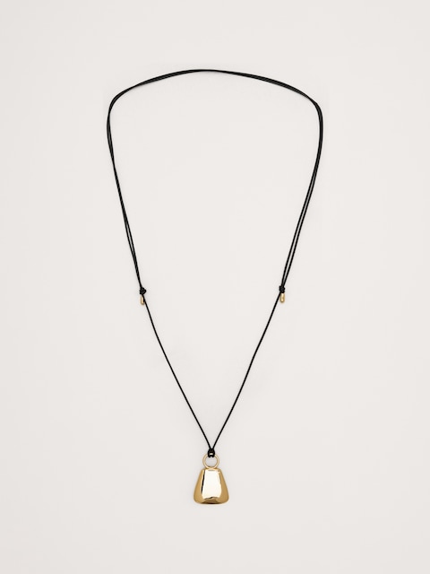 Flask Leather Cord Necklace