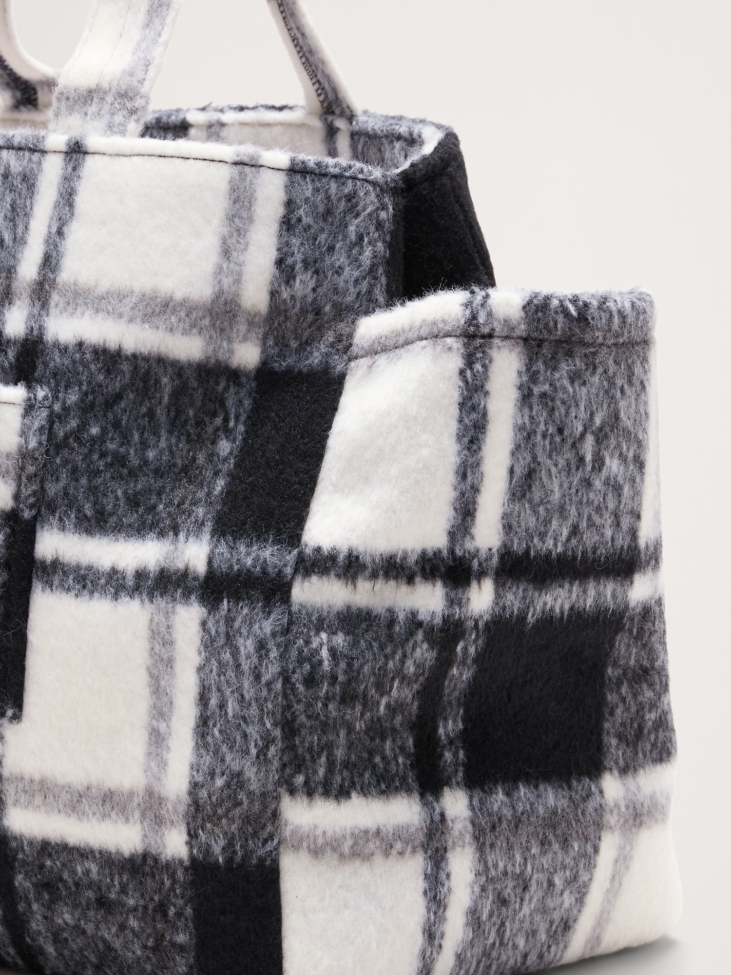 Plaid Airplane Tote By Hat Attack