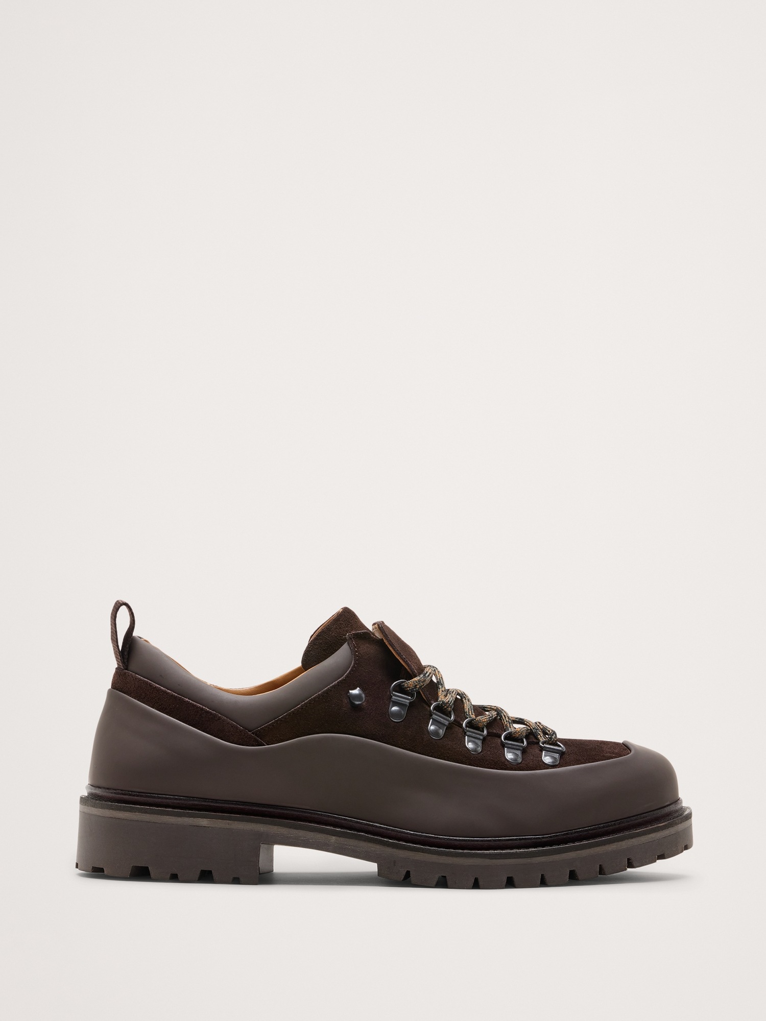 Мужские кроссовки Banana Republic Italian Suede Hiking, цвет: Тёмный коричневый