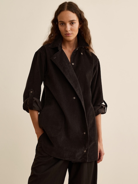 Banana Republic x La Ligne The Cotton Corduroy Shirt