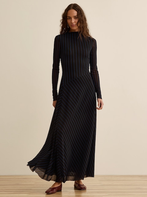 Banana Republic x La Ligne The Mesh Maxi Dress