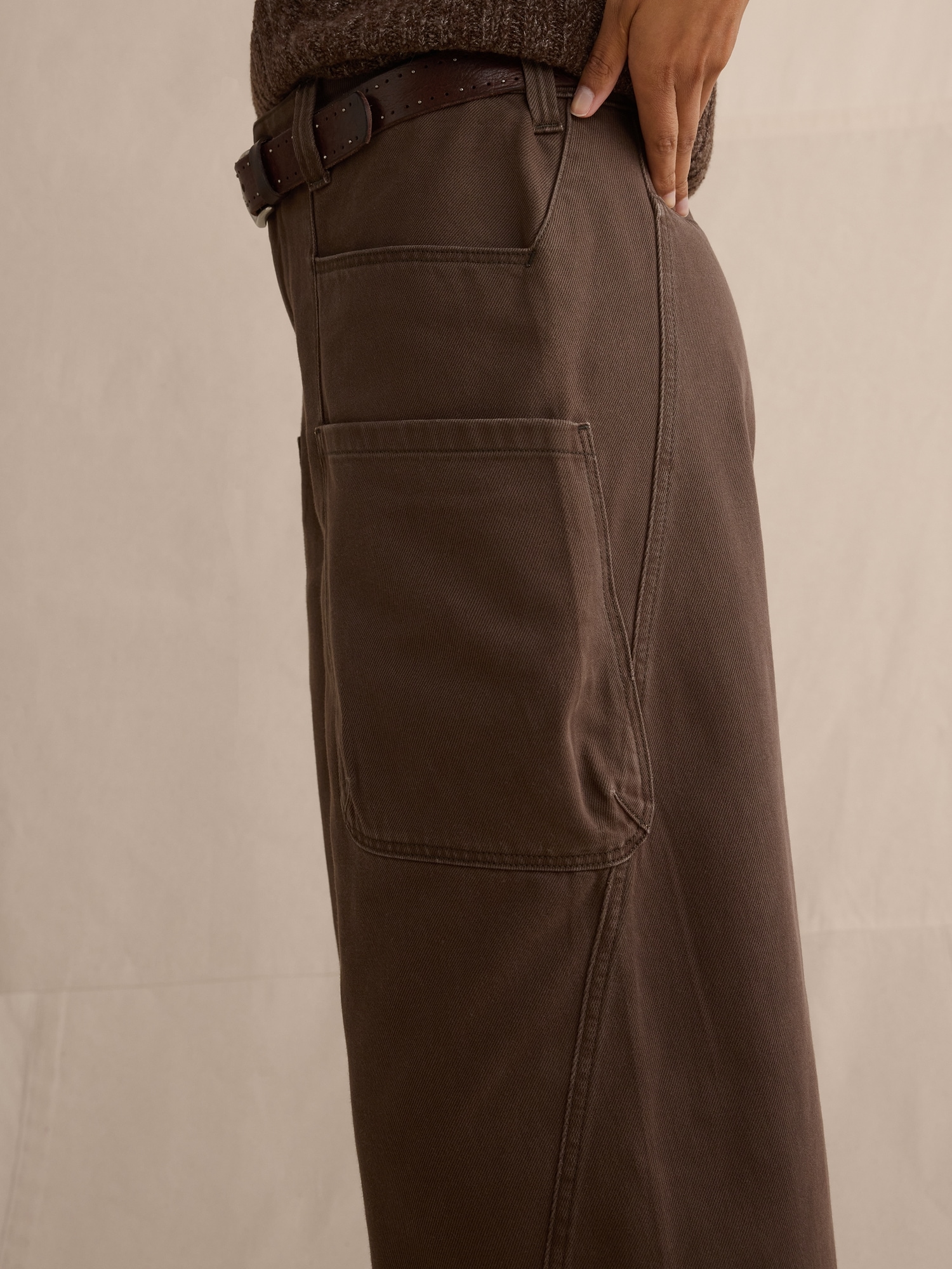 Low-Rise Loose Crop Jean