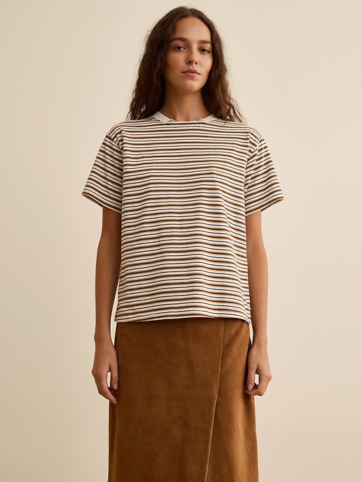 Banana Republic x La Ligne | The Boxy Cotton T-Shirt | Banana