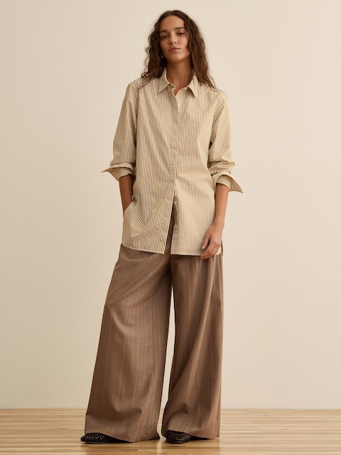 Banana Republic x La Ligne The Cotton Poplin Tunic
