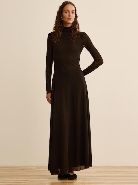 Banana Republic x La Ligne The Mesh Maxi Dress