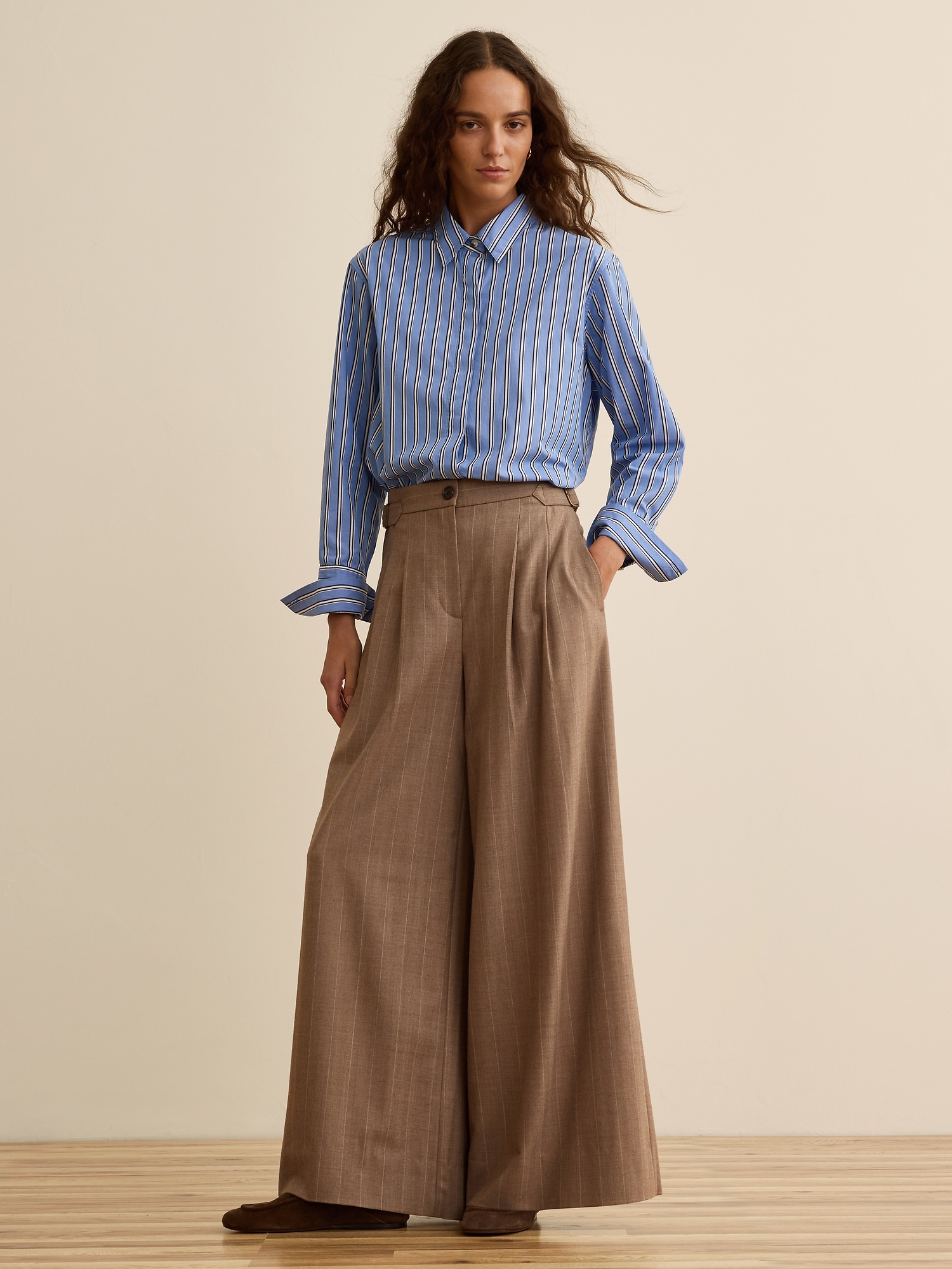 Women's Pleated Pants