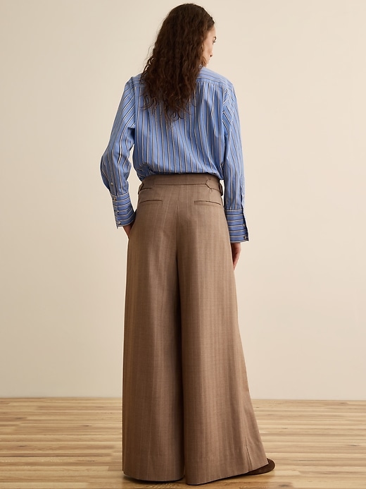 パンツ 00s BANANA REPUBLIC LINE wide pants Banana Republic x La Ligne | The Wide-Leg Pant | Banana Republic