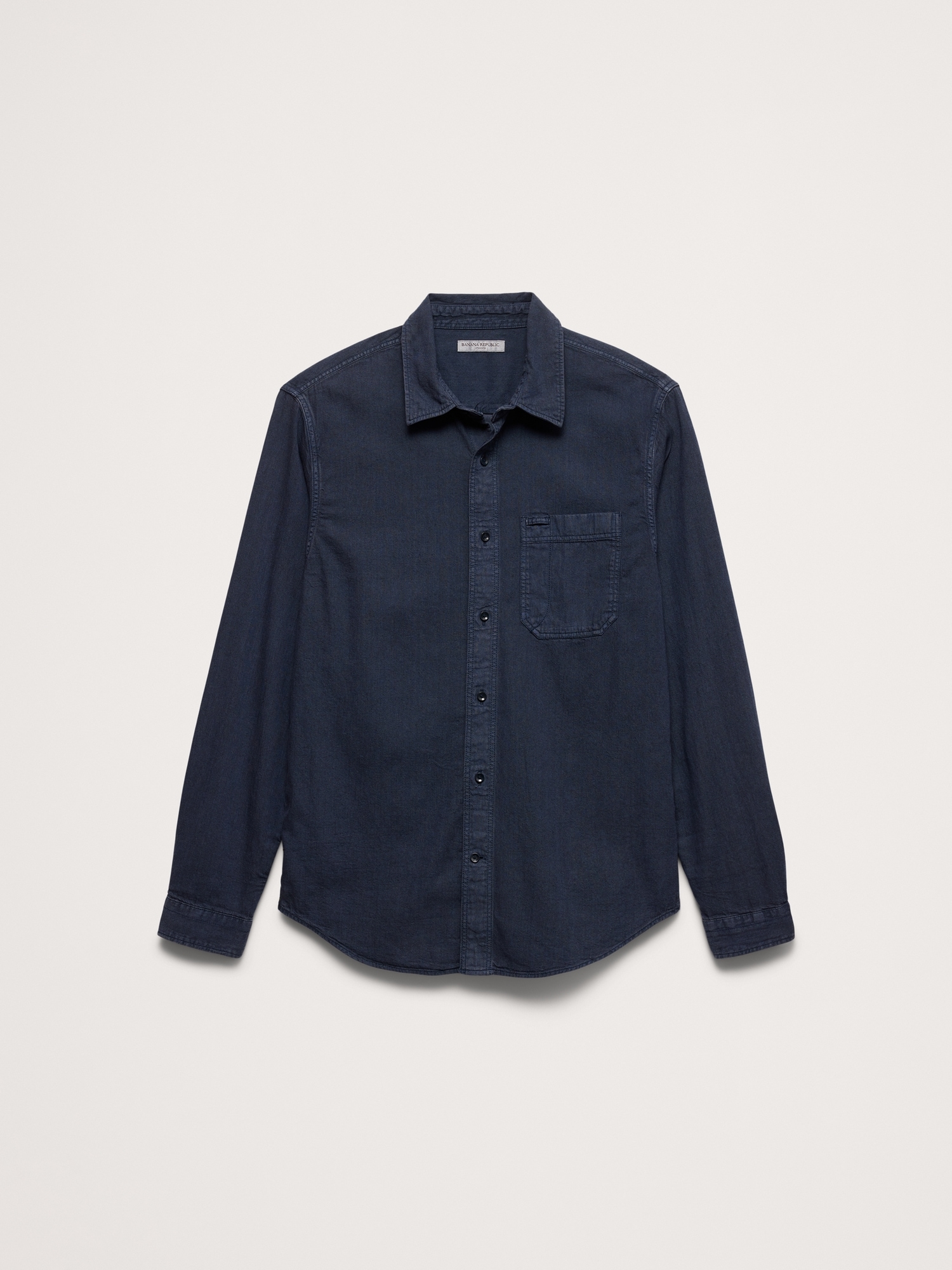 Standard-Fit Chambray Shirt - thumbnail 7