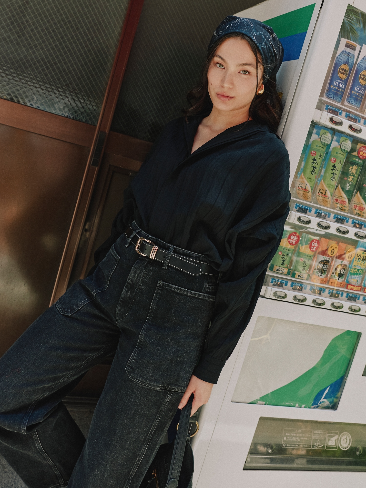 High-Rise Barrel Jean