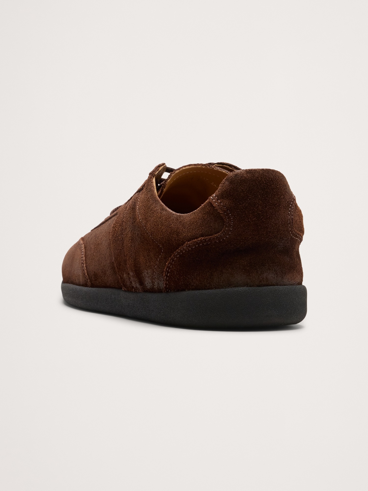 Мужские кроссовки Banana Republic Italian Suede, цвет: Шоколадный коричневый — фото 4