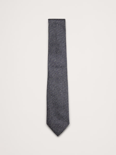 Wool Birdseye Tie by Tino Cosma