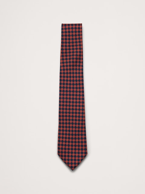 Geometric Silk Tie by Tino Cosma