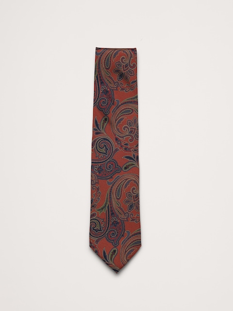 Paisley Silk Tie by Tino Cosma