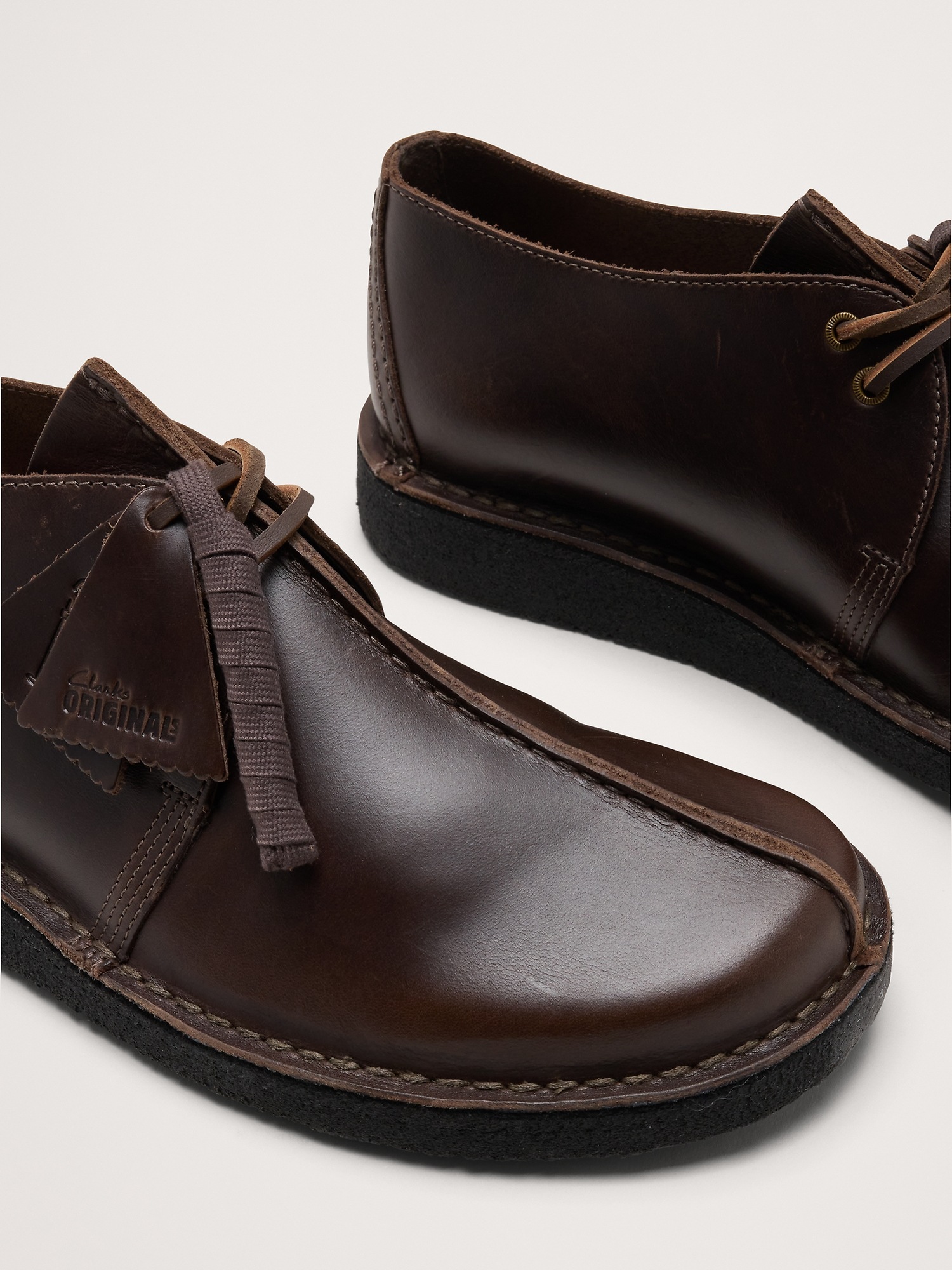Clark's Originals Мужские ботинки Banana Republic Desert Trek, Clarks Originals, цвет: Тёмный коричневый — фото 6
