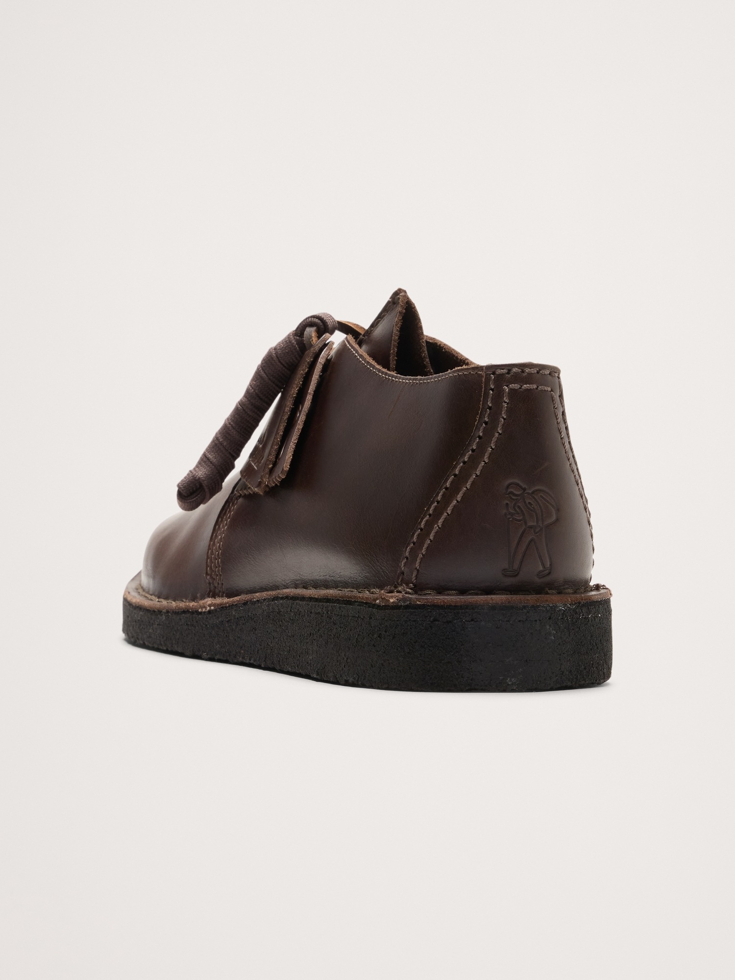 Clark's Originals Мужские ботинки Banana Republic Desert Trek, Clarks Originals, цвет: Тёмный коричневый — фото 4