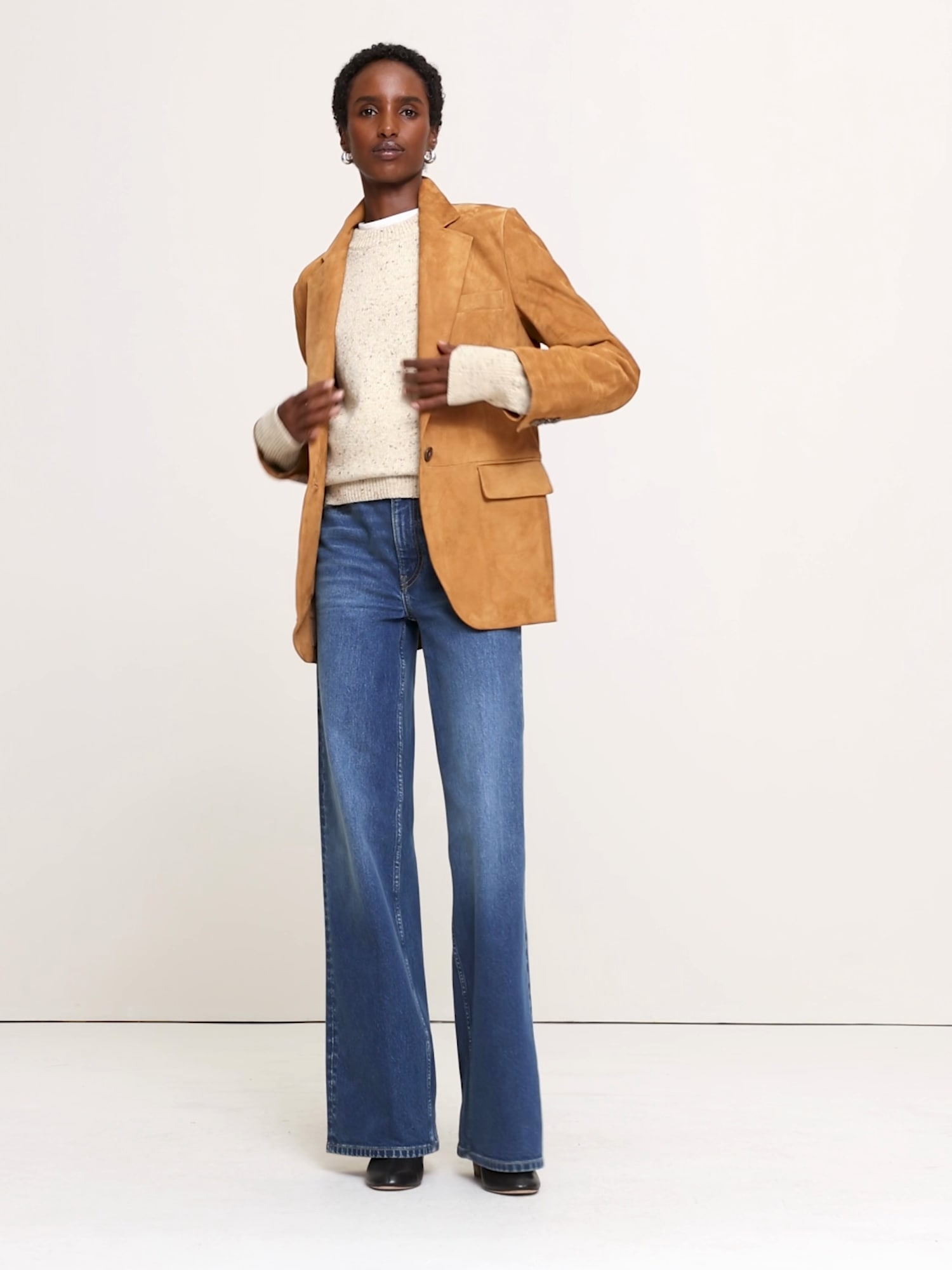 Suede Blazer - thumbnail 7