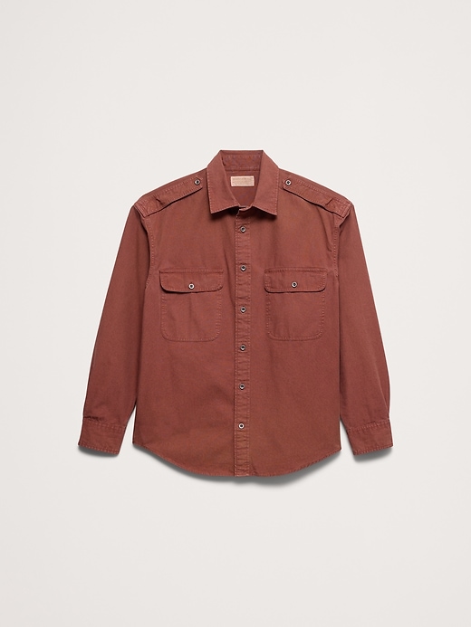 Archive Reissue Relaxed-Fit Explorer Shirt | Banana Republic
