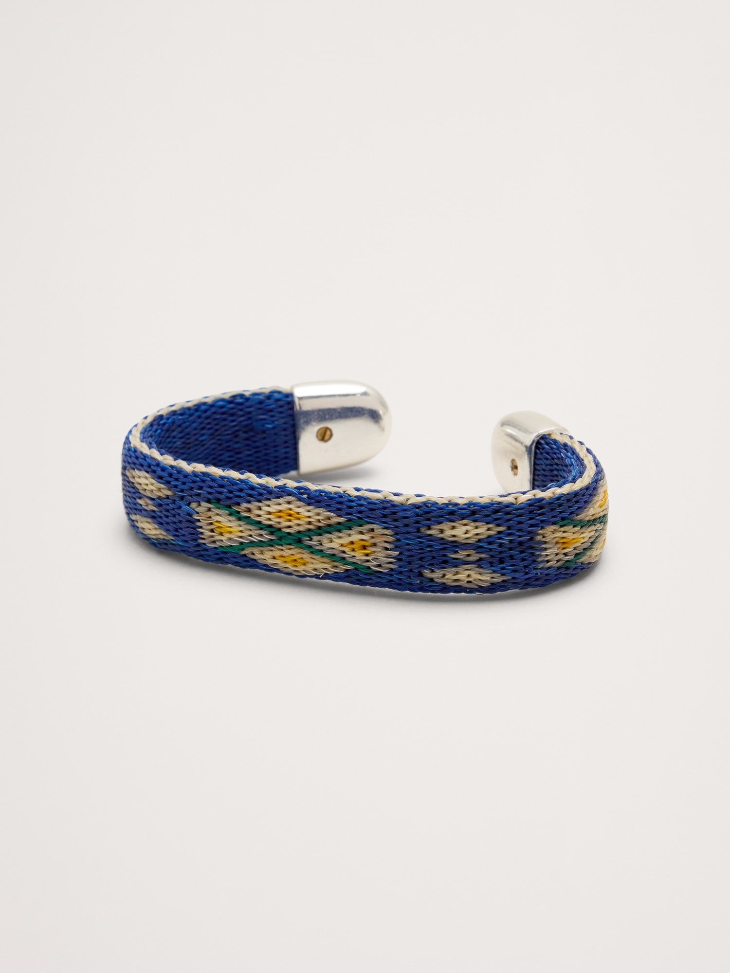 Мужской браслет Banana Republic Bendable Horsehair By Chamulas, цвет: Синий