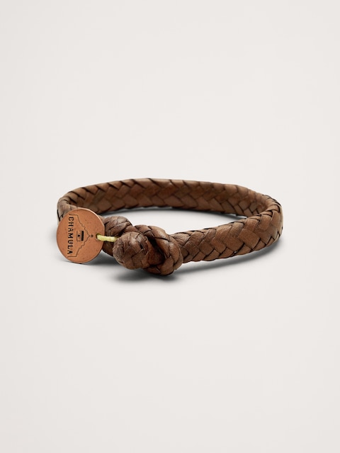 Wide Flat Weaved Bracelet by Chamulas