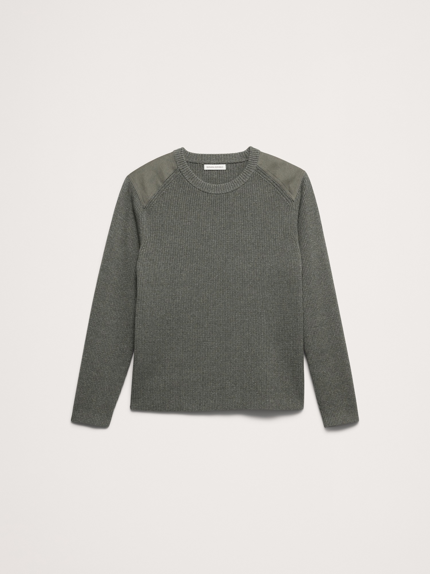 Slim Cotton Utility Sweater - thumbnail 4
