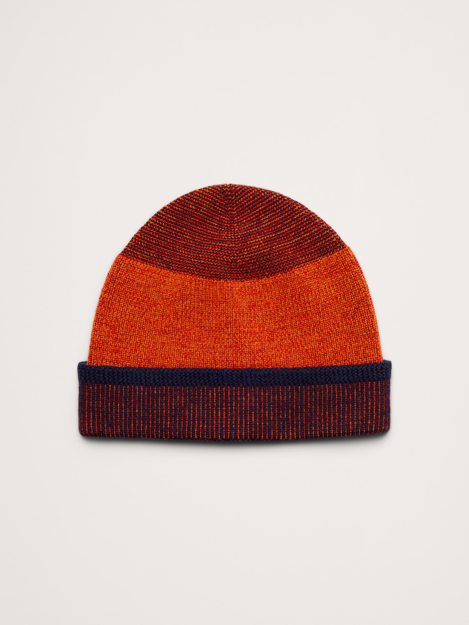 Merino Lightweight Striped Beanie - thumbnail 3