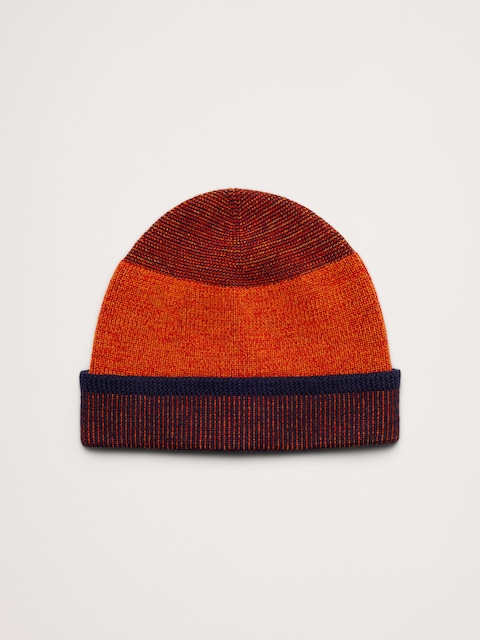 Merino Lightweight Striped Beanie