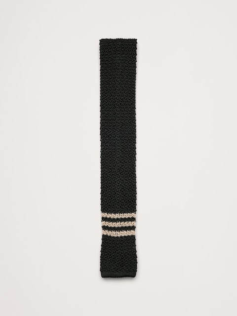 Silk Knit Tie by Tino Cosma