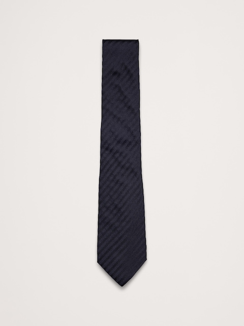 Solid Silk Tie by Tino Cosma