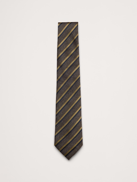 Striped Silk Tie by Tino Cosma