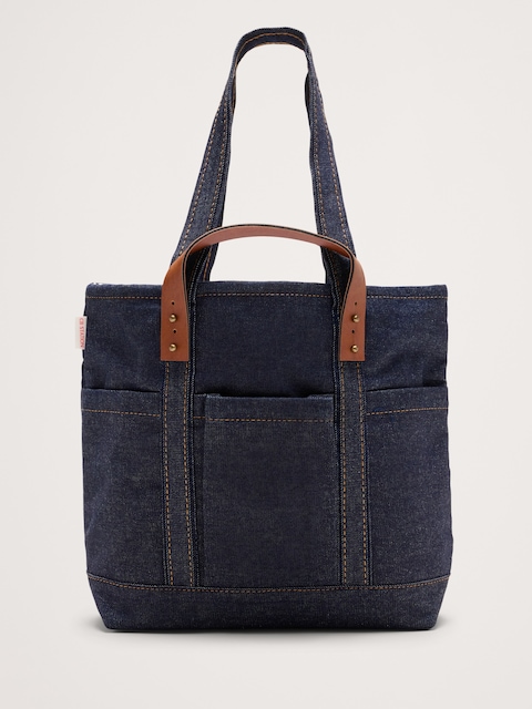 Heritage Denim Craft Tote By CB Station