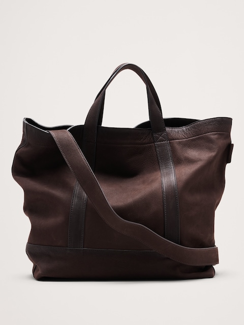 Nubuck Leather Tote