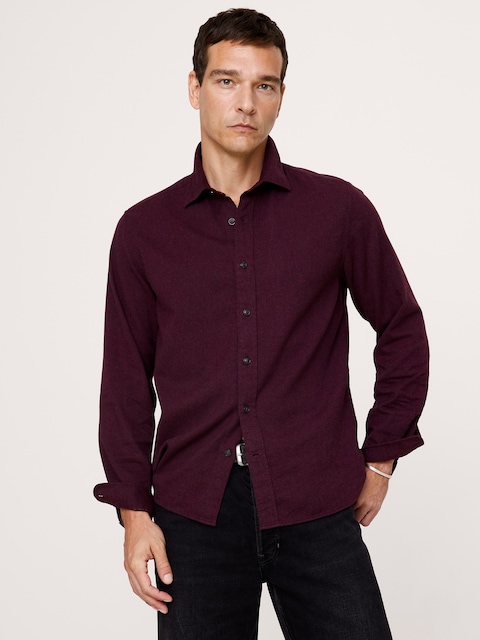 Standard-Fit Lightweight Flannel Shirt