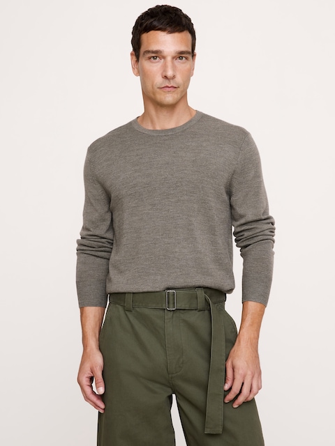 Merino Crew-Neck Sweater