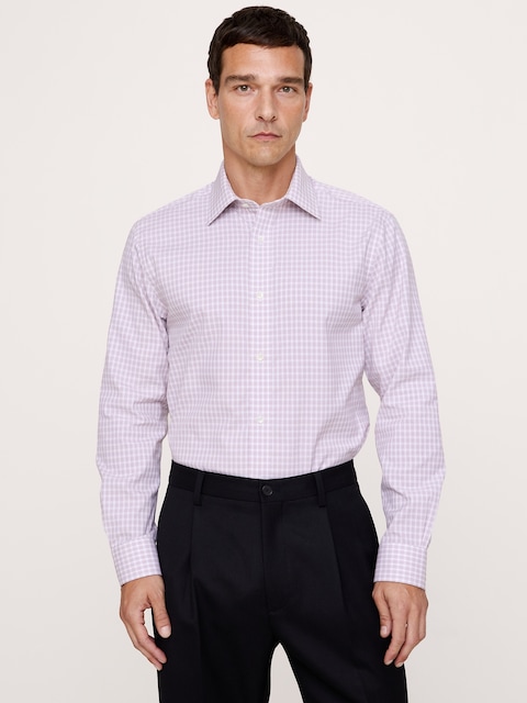 Standard-Fit Wrinkle-Resistant Dress Shirt