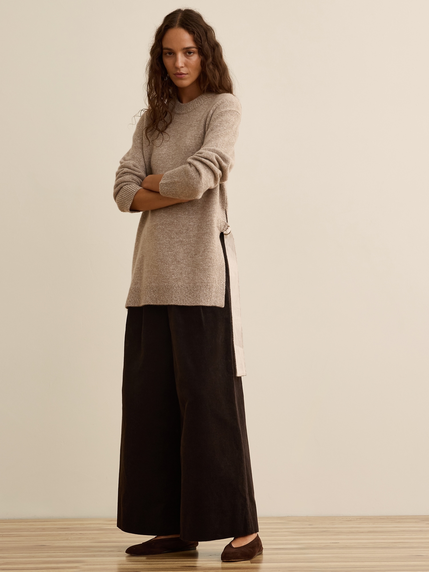 Banana Republic x La Ligne The Cashmere Utility Sweater