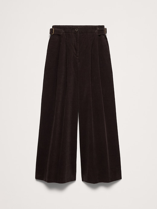 Banana Republic x La Ligne | The Wide-Leg Cotton Corduroy Pant