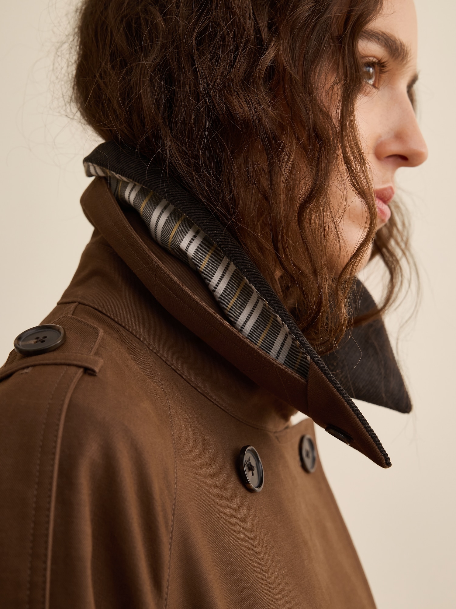 Banana Republic x La Ligne  The Cape Trench Coat