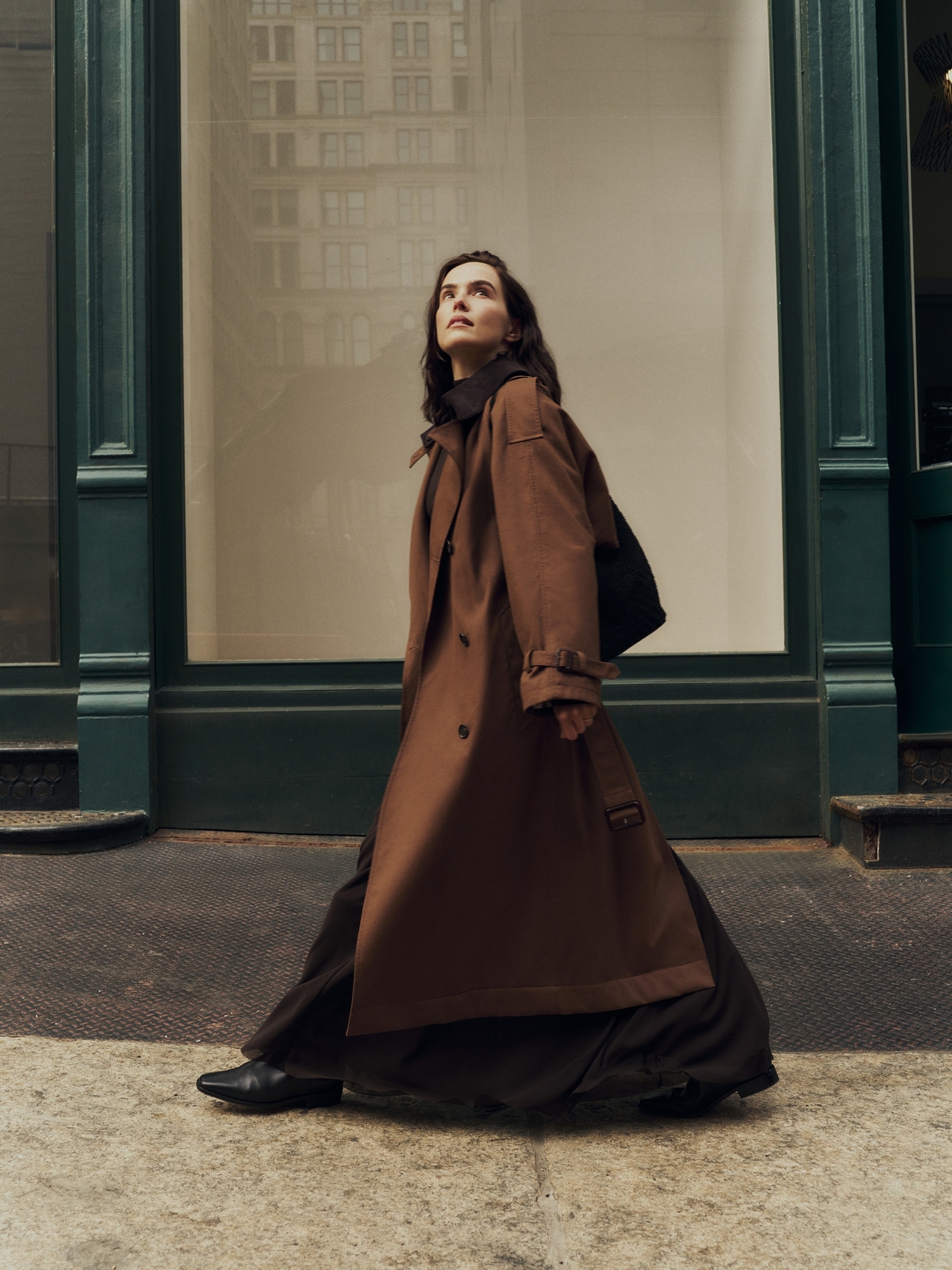 Banana Republic x La Ligne  The Cape Trench Coat