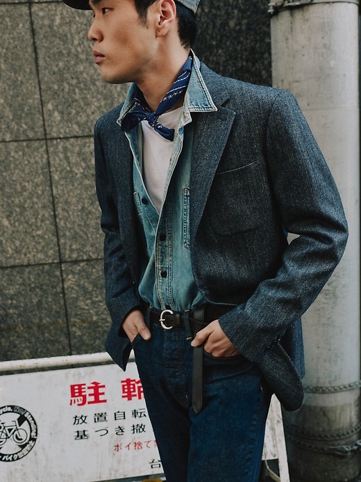 ジャケット・アウター BANANA REPUBLIC HERRINGBONE TAILORED Tailored Slim Italian Herringbone Suit Jacket | Banana Republic