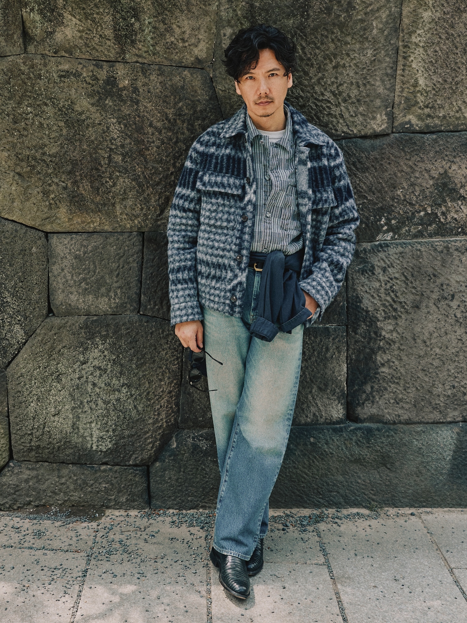 Boiled Wool-Blend Shirt Jacket - thumbnail 8