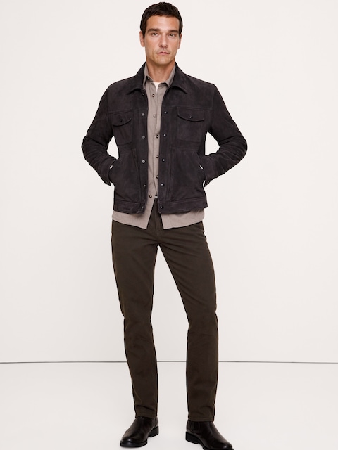 Slim Brushed Traveler Pant
