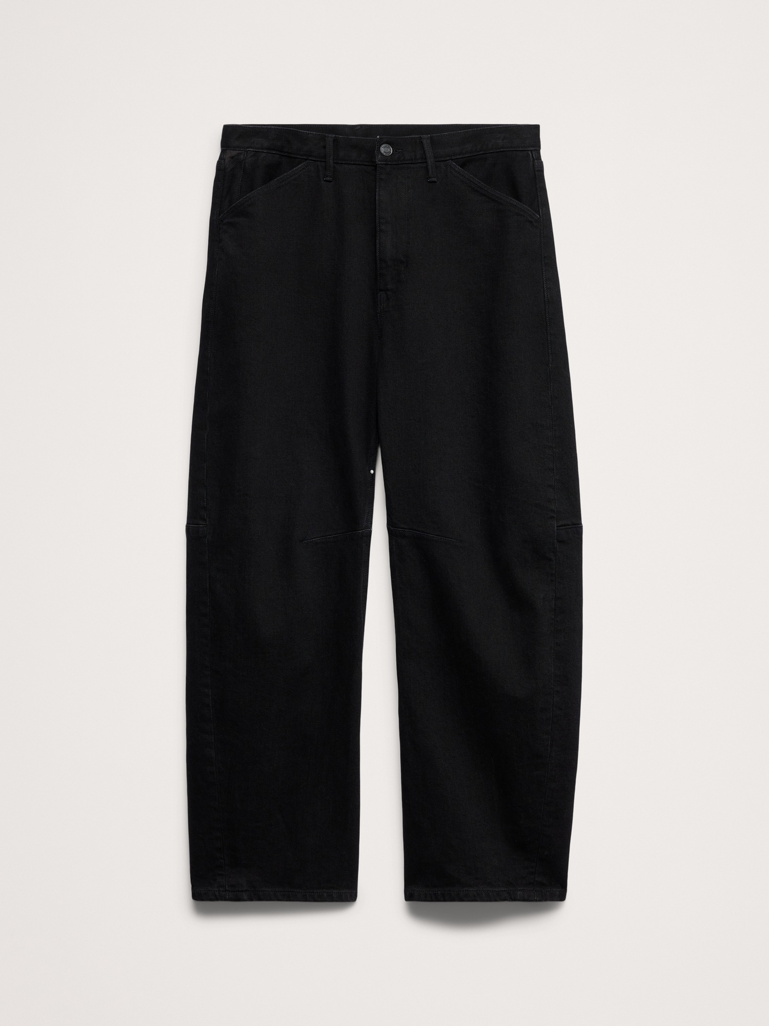 Мужские джинсы Banana Republic Barrel Utility Jean, цвет: Чёрный — фото 5