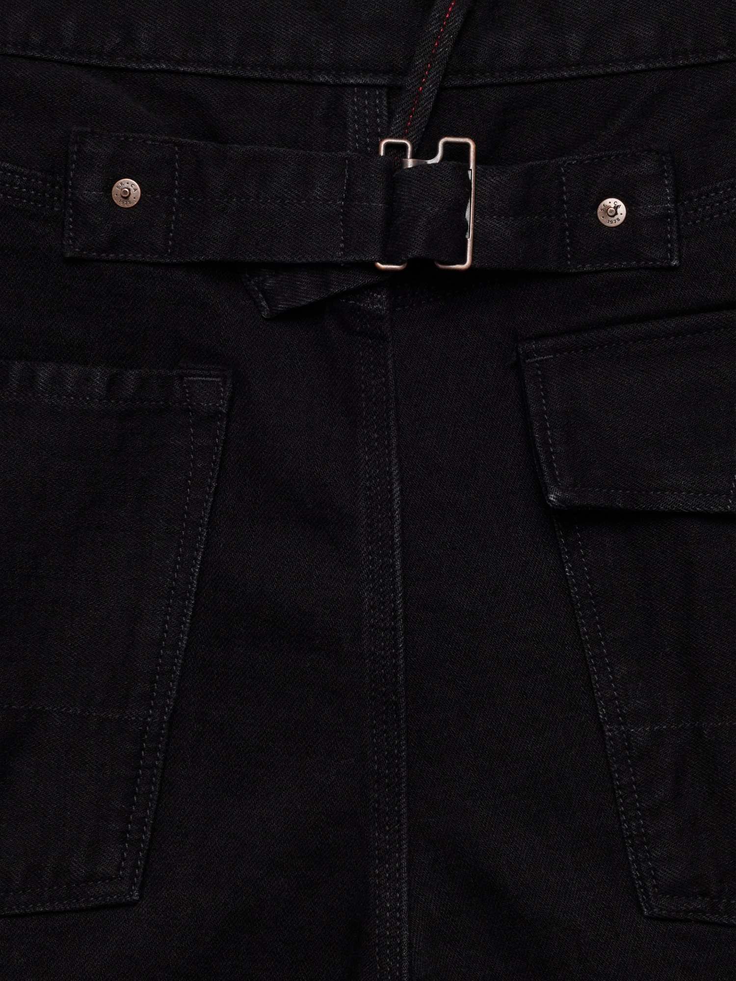 Мужские джинсы Banana Republic Barrel Utility Jean, цвет: Чёрный — фото 6