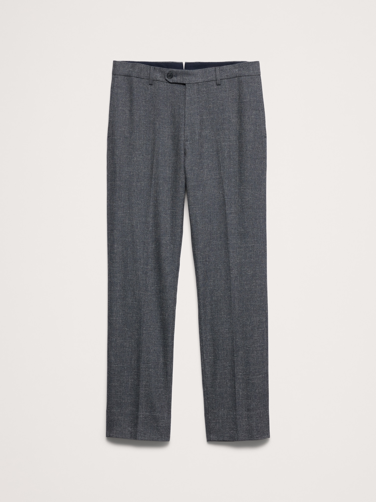 Tailored Slim Herringbone Wrinkle Resistant Dress Pant